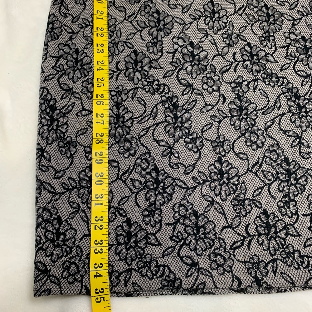 Zara Basic Collection Elegant Flower Print Dress M - image 7